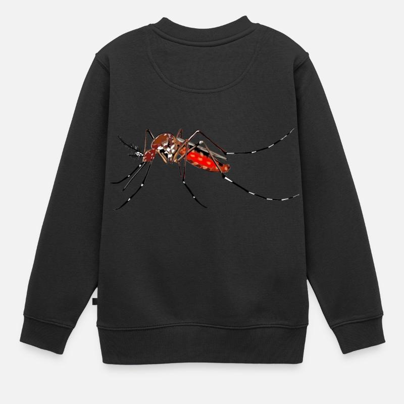 moustique - Sweat Premium enfant bio - noir