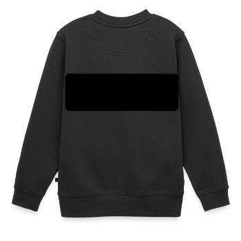 2541614 12200742 quadrilatère - Sweat Premium enfant bio - noir - Dos - AI Model Kid Female (0cm)