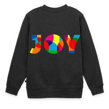 Joy - Joie - Sweat Premium enfant bio - noir - Dos - AI Model Kid Female (0cm)