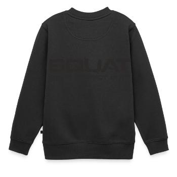 SQUAT for a perfect butt - Kinder Premium Organic Sweatshirt - Schwarz - Hinten - AI Model Kid Female (0cm)