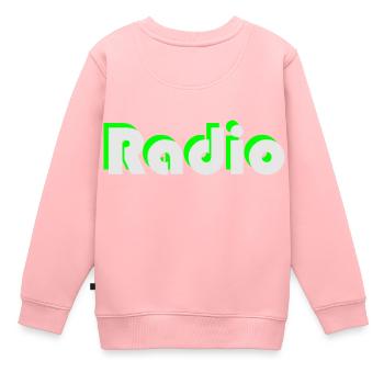 Radio - Sweat Premium enfant bio - rose - Dos - AI Model Kid Female (0cm)
