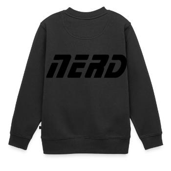 Star Tre Nerd Trekkie - Sweat Premium enfant bio - noir - Dos - AI Model Kid Female (0cm)