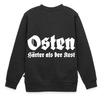 Osten Härter als der Rest - Kinder Premium Organic Sweatshirt - Schwarz - Hinten - AI Model Kid Female (0cm)