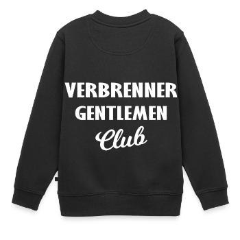 Diesel und Hubraum - Kinder Premium Organic Sweatshirt - Schwarz - Hinten - AI Model Kid Female (0cm)