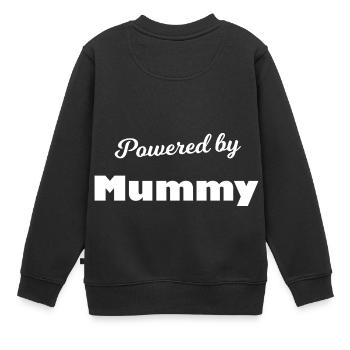Mamas Liebling - Kinder Premium Organic Sweatshirt - Schwarz - Hinten - AI Model Kid Female (0cm)