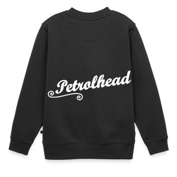 Tête d’essence - Sweat Premium enfant bio - noir - Dos - AI Model Kid Female (0cm)
