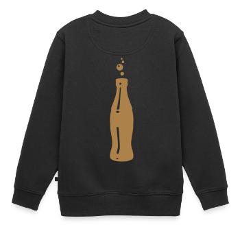 Bottle Lemonade Drink Gift Idea Water - Kids Premium Organic Sweatshirt - black - Back - AI Model Kid Female (0cm)