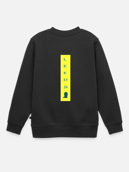 leeds bielsa marcelo - Kinder Premium Organic Sweatshirt - Schwarz