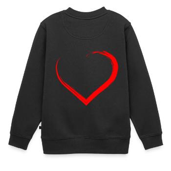 309 marque - Sweat Premium enfant bio - noir - Dos - AI Model Kid Female (0cm)