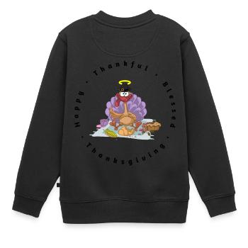 SASSY thanksg B RAO - Sweat Premium enfant bio - noir - Dos - AI Model Kid Female (0cm)