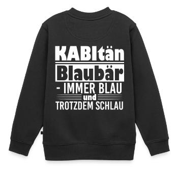 Abi Abitur Abschluss Geschenk Shirt Abimotto - Kinder Premium Organic Sweatshirt - Schwarz - Hinten - AI Model Kid Female (0cm)