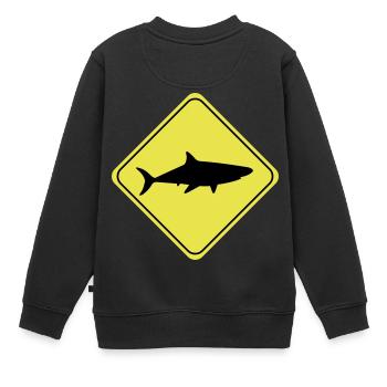 Hai Connexion - Sweat Premium enfant bio - noir - Dos - AI Model Kid Female (0cm)