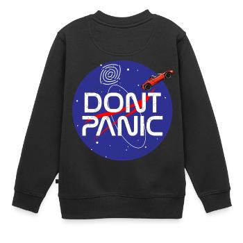 Pas de panique Universe Racers T-shirt - Sweat Premium enfant bio - noir - Dos - AI Model Kid Female (0cm)