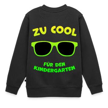 Refroidir les garçons de classe écolière première classe de lunettes de soleil - Sweat Premium enfant bio - noir - Dos - AI Model Kid Female (0cm)