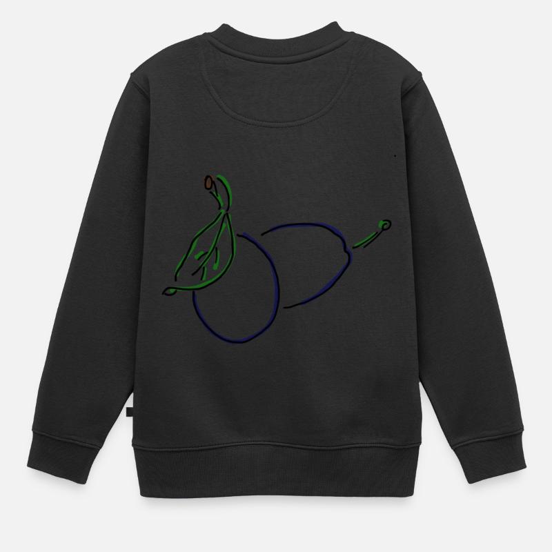 Prune - Sweat Premium enfant bio - noir