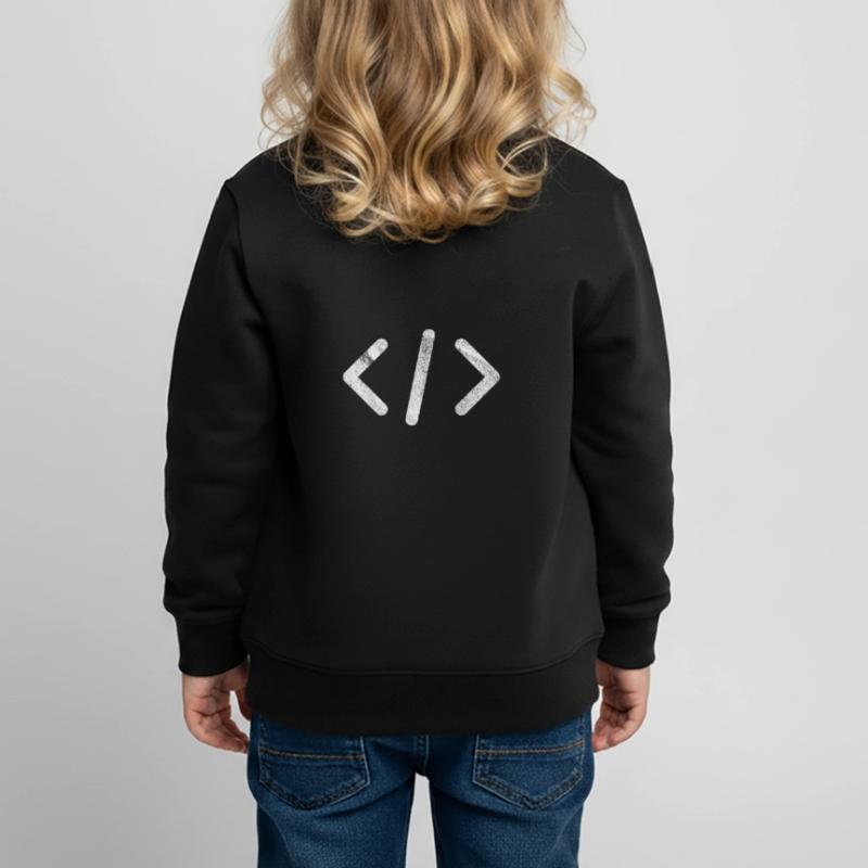 Skript Programmierer Programmieren Kinder Premium Organic Sweatshirt