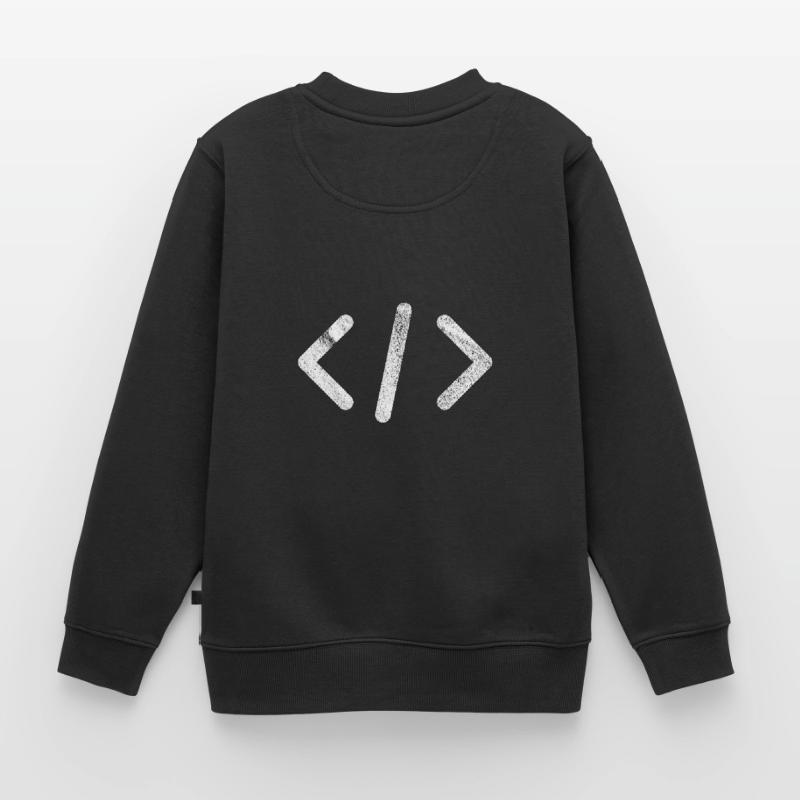 Skript Programmierer Programmieren Kinder Premium Organic Sweatshirt