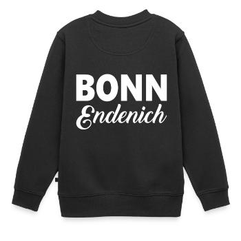 Bonn Endeich - quartier de Bonn sur le Rhin en Rhénanie du Nord-Westphalie - Sweat Premium enfant bio - noir - Dos - AI Model Kid Female (0cm)