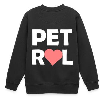 L’essence a toujours été - Sweat Premium enfant bio - noir - Dos - AI Model Kid Female (0cm)