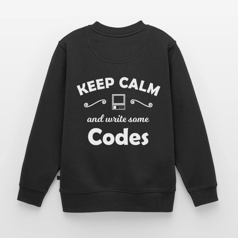 Programmeur de code Sweat Premium enfant bio