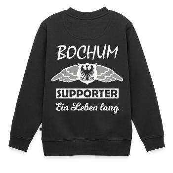 La Ruhrpott - Sweat Premium enfant bio - noir - Dos - AI Model Kid Female (0cm)
