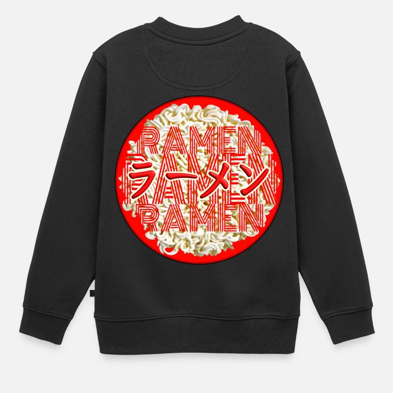 RamenÀ l’intérieur - Sweat Premium enfant bio - noir
