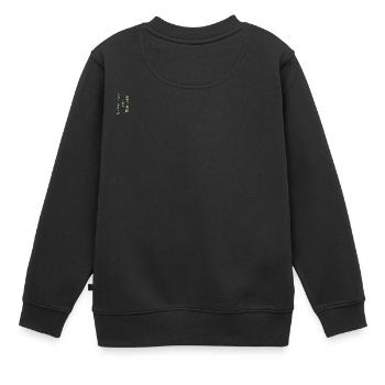 Balancist #1Neu 4 - Kinder Premium Organic Sweatshirt - Schwarz - Hinten - AI Model Kid Female (0cm)