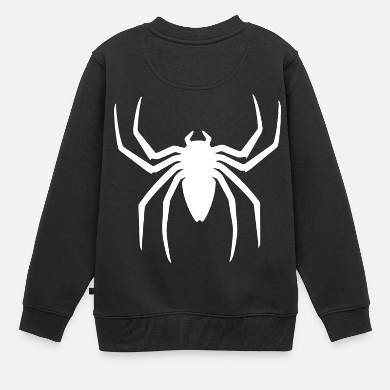 Bird spider Tarantula Arachnids Spider spiders - Kids Premium Organic Sweatshirt - black
