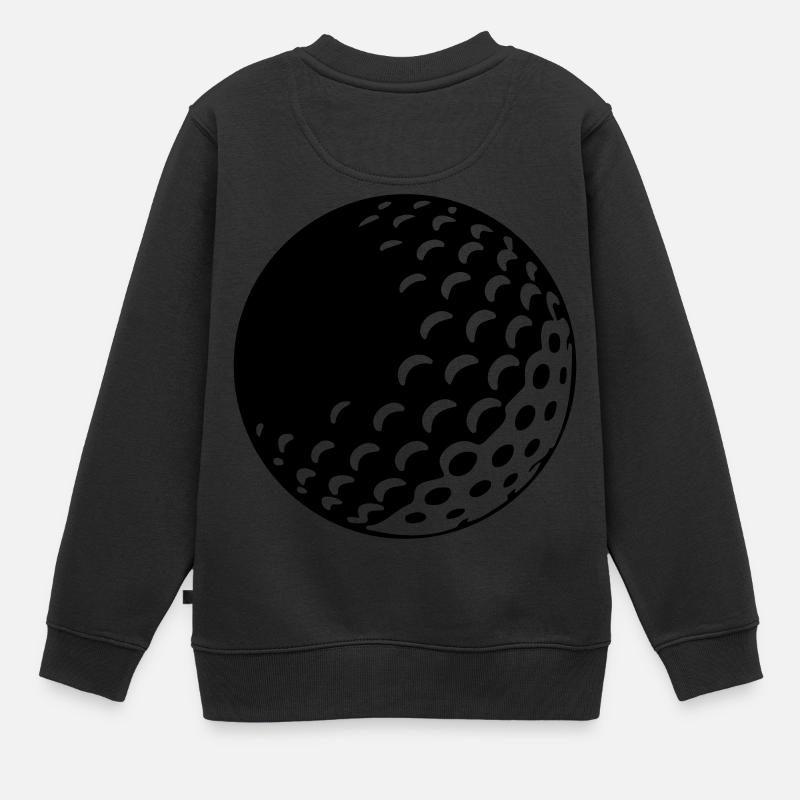 Ball Golf - Golf - Sweat Premium enfant bio - noir
