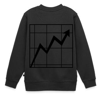 Graphique du cours de l'action Cours de l'action - Sweat Premium enfant bio - noir - Dos - AI Model Kid Female (0cm)