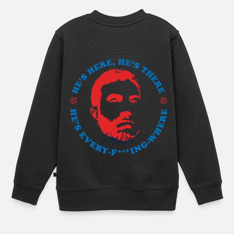Ted Lasso Logo Et Ècriture Avec Roy Kent - Sweat Premium enfant bio - noir