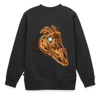 Mad Dead Horse - Kids Premium Organic Sweatshirt - black - Back - AI Model Kid Female (0cm)