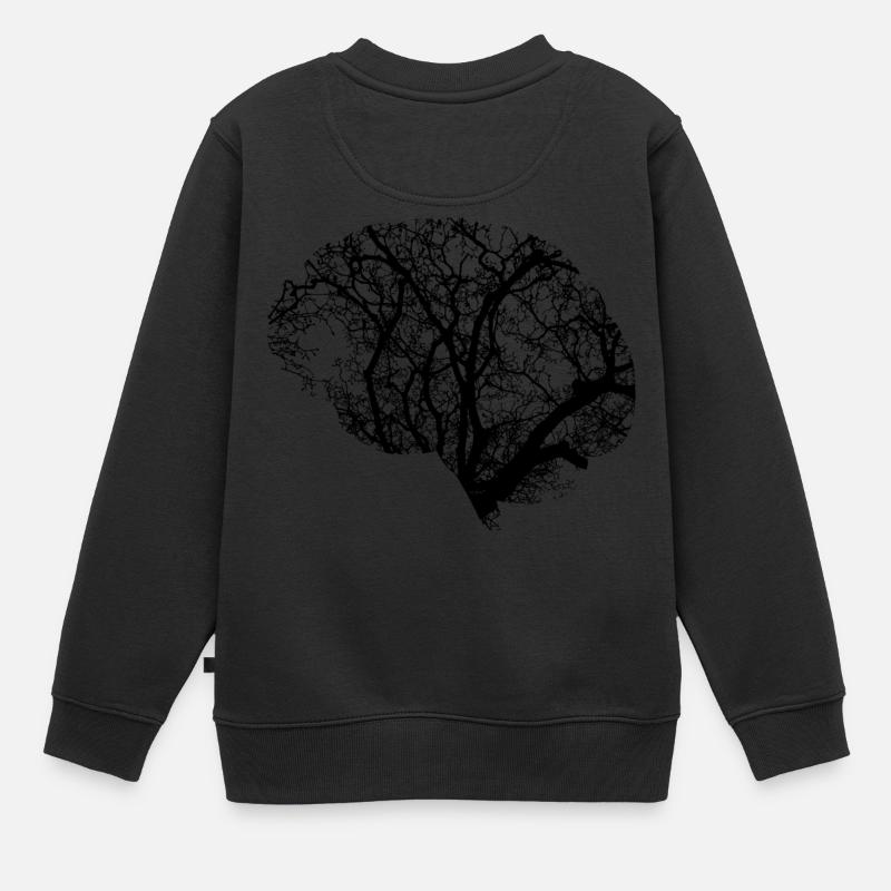 la conception du cerveau - Sweat Premium enfant bio - noir
