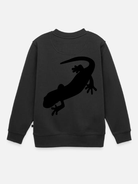 Salamander - Kinder Premium Organic Sweatshirt - Schwarz