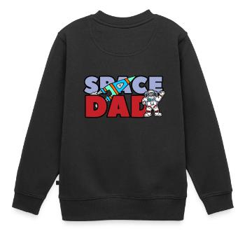 ESPACE DAD - Sweat Premium enfant bio - noir - Dos - AI Model Kid Female (0cm)