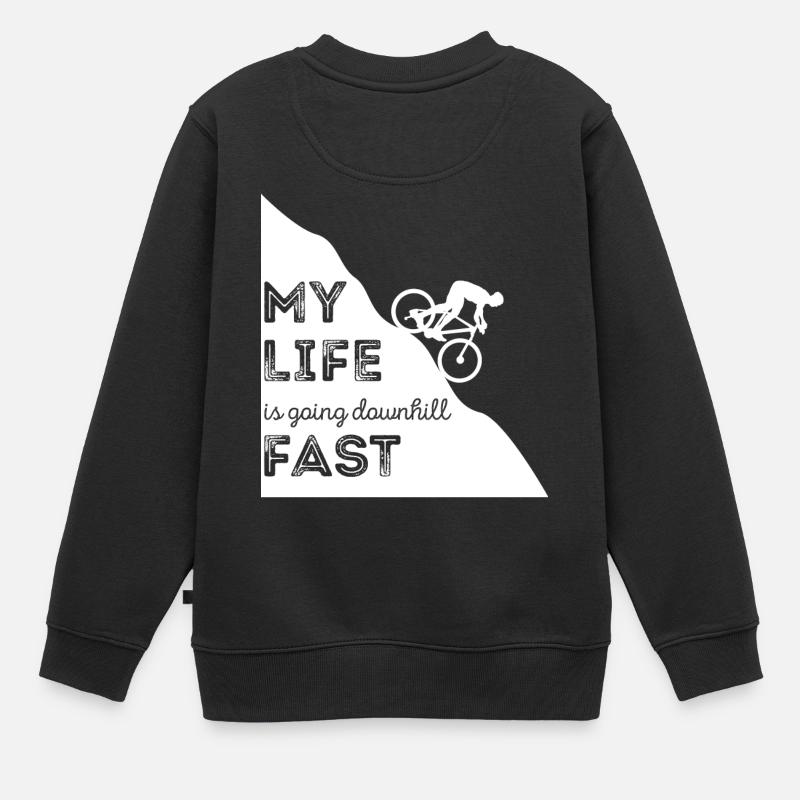 VTT - VTT - VTTistes - Sweat Premium enfant bio - noir