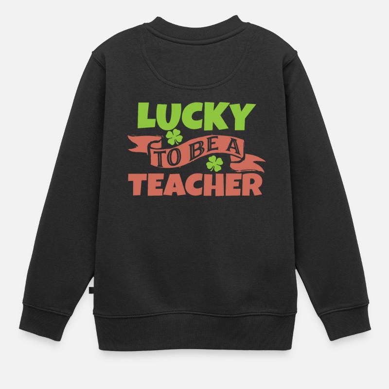 Lehrer - Kinder Premium Organic Sweatshirt - Schwarz