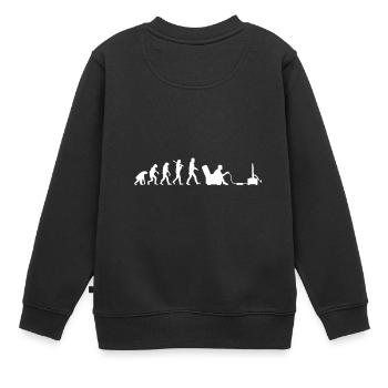 Gamer - Sweat Premium enfant bio - noir - Dos - AI Model Kid Female (0cm)