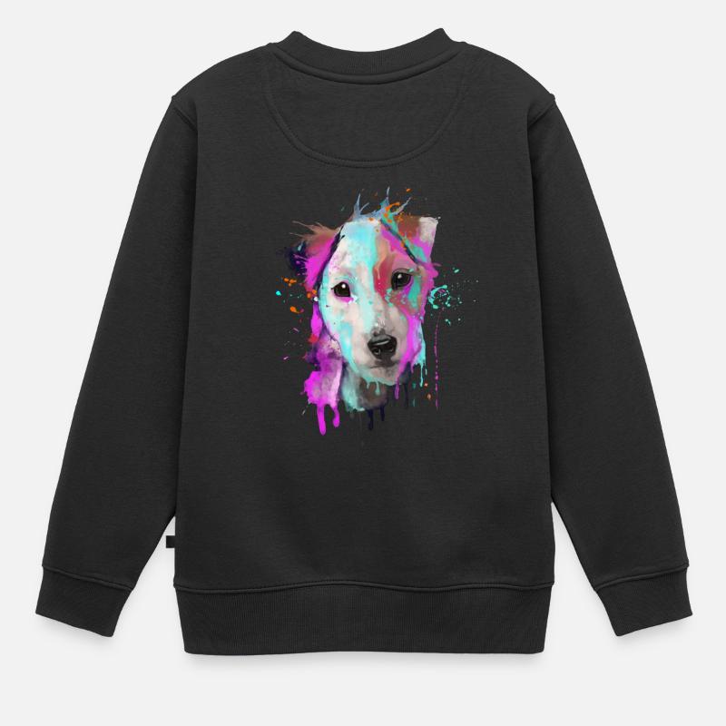 Parson Russell Terrier - Kinder Premium Organic Sweatshirt - Schwarz
