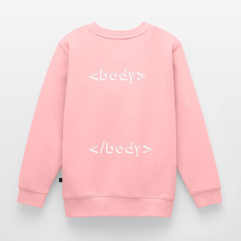 html css geek programmierung Kinder Premium Organic Sweatshirt