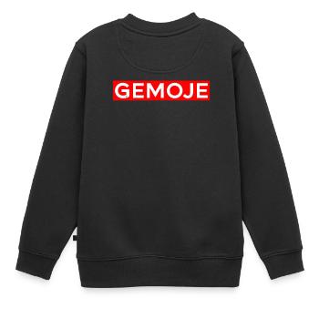 Gemoje Hessisch dialecte cadeau de dialecte de la Sarre - Sweat Premium enfant bio - noir - Dos - AI Model Kid Female (0cm)