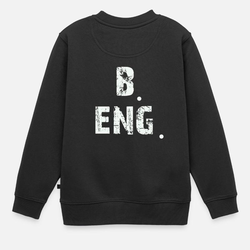 Bachelor of Engineering B.Eng. Elektrotechnik Uni - Kinder Premium Organic Sweatshirt - Schwarz