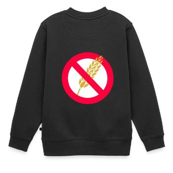 Kein Weizen-Passahfest-jüdisches Feier-Geschenk - Kinder Premium Organic Sweatshirt - Schwarz - Hinten - AI Model Kid Female (0cm)