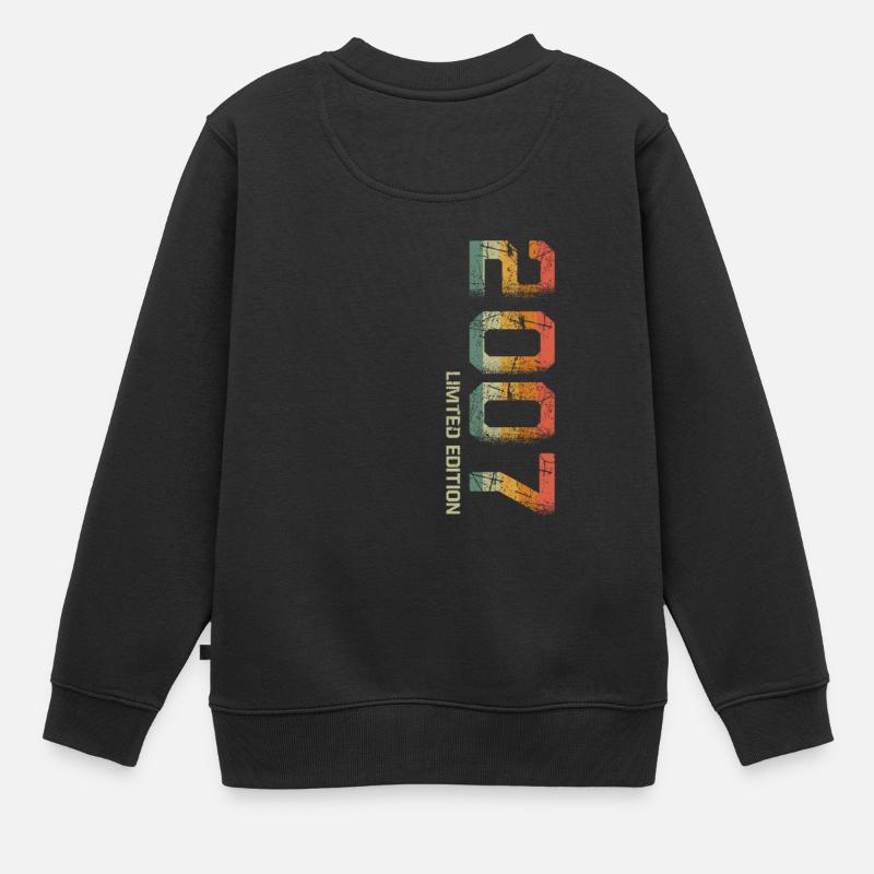 Cadeau 15e anniversaire 15 Édition Limitée 2007 - Sweat Premium enfant bio - noir