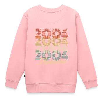 Funny Birthday Awesome 2004 - Kids Premium Organic Sweatshirt - rose - Back - AI Model Kid Female (0cm)
