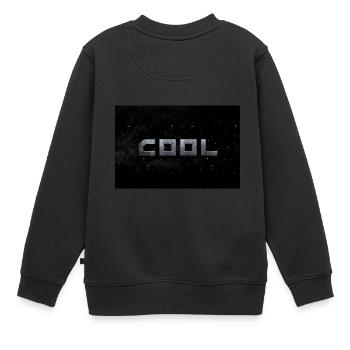 COOL juste COOL - Sweat Premium enfant bio - noir - Dos - AI Model Kid Female (0cm)