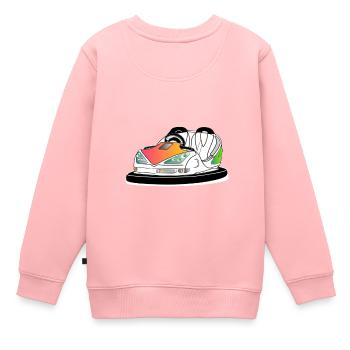 Bumper Car Bumpr Fairground Ride Boxing Car Kirm - Kids Premium Organic Sweatshirt - rose - Back - AI Model Kid Female (0cm)