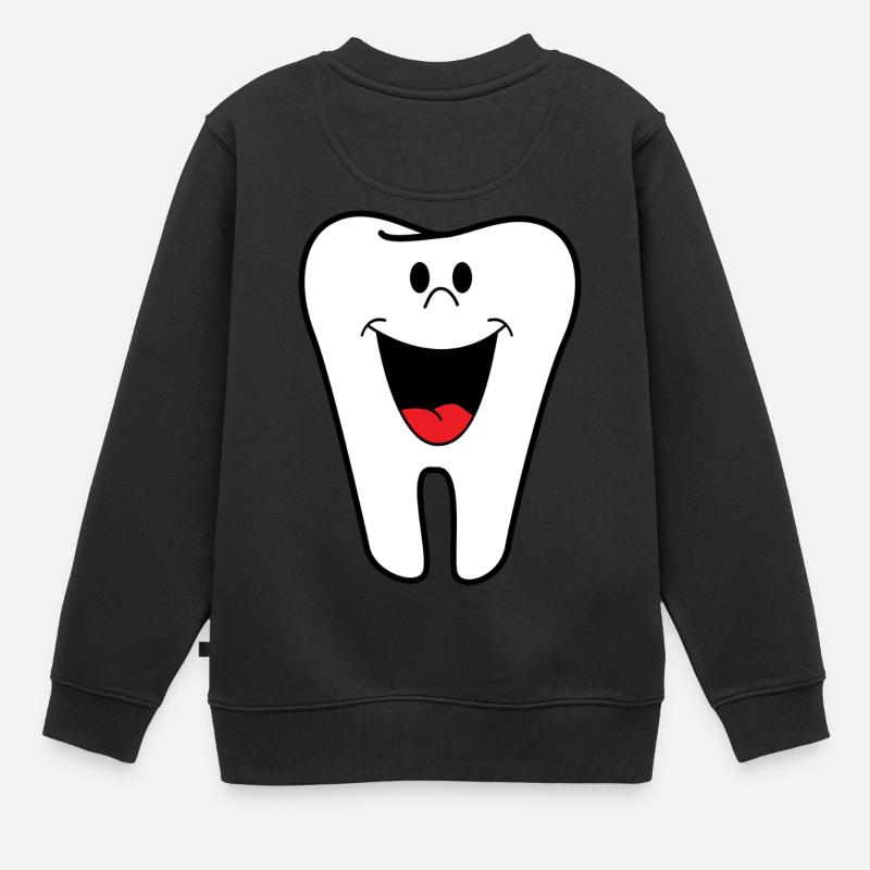 Dent - Sweat Premium enfant bio - noir