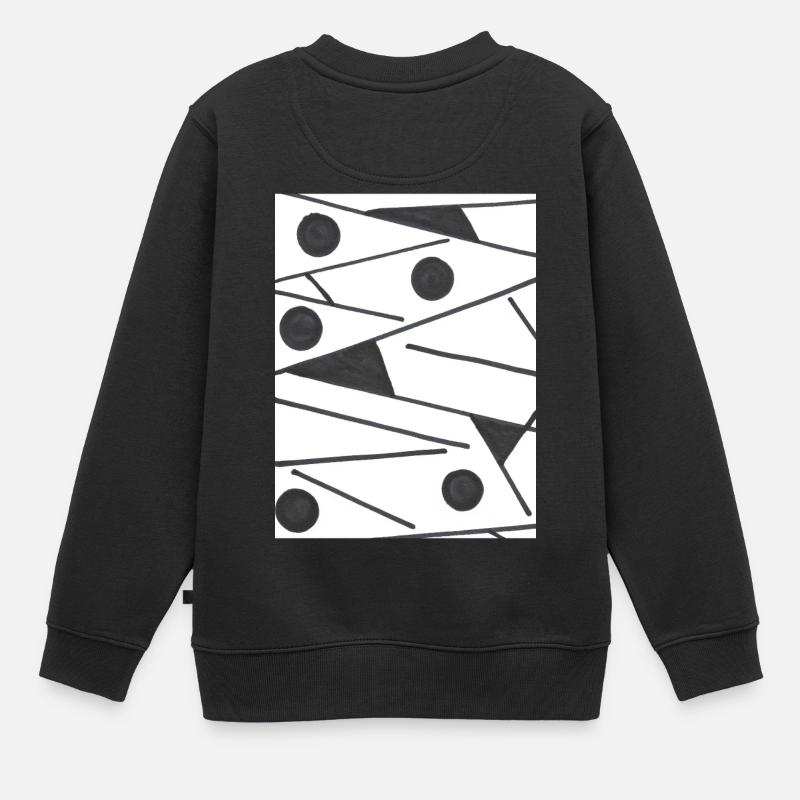 Sigma - Kinder Premium Organic Sweatshirt - Schwarz