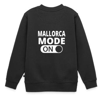 MODE SUR MAJORQUE - Sweat Premium enfant bio - noir - Dos - AI Model Kid Female (0cm)